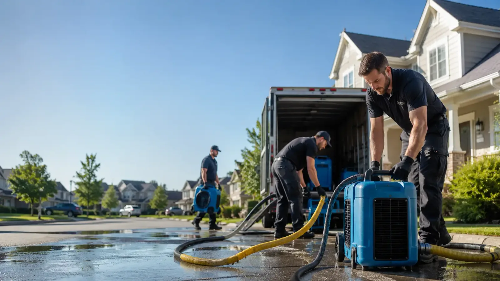 Water Damage Mitigation in Lower Brule, SD